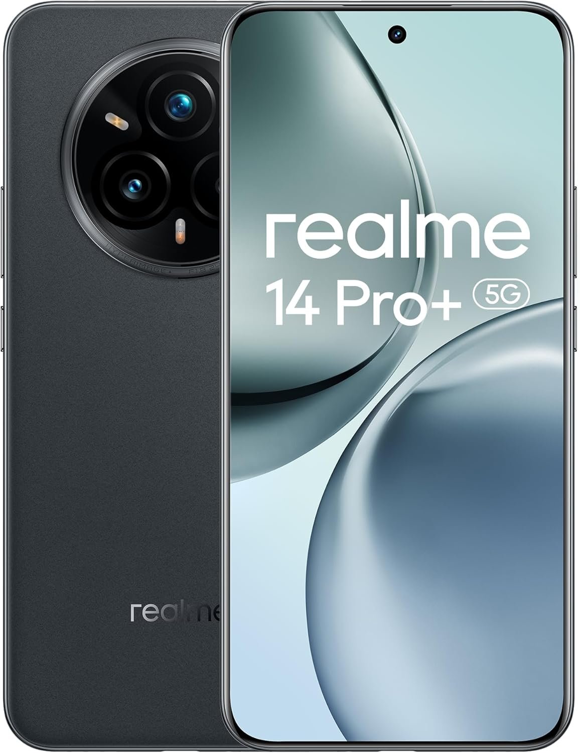 realme 14 Pro+ Smartphone 5g, 8+256GB, Grey, Sony OIS Periscope 3X Camera, Cold-Sensitive Color Changing Design, IP66/68/69, 120Hz Display, Amazon Exclusive, No Adapter – Prezzi e Opinioni