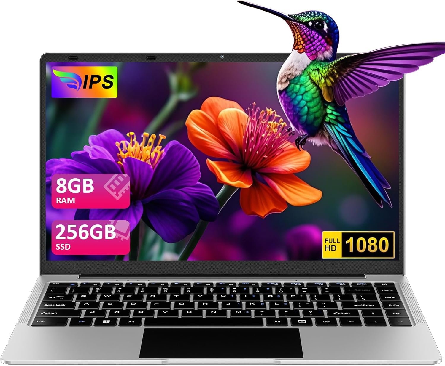 Amazon Basics Mouse wireless ergonomico – DPI regolabile – Nero