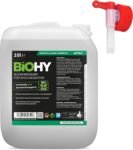 BiOHY Detersivo per pavimenti per robot di pulizia (Lattina da 10 Litri) + Rubinetto di scarico | Concentrato per tutti i robot di pulizia e aspirazione | pulizia senza aloni su (Wischroboter Frisch)