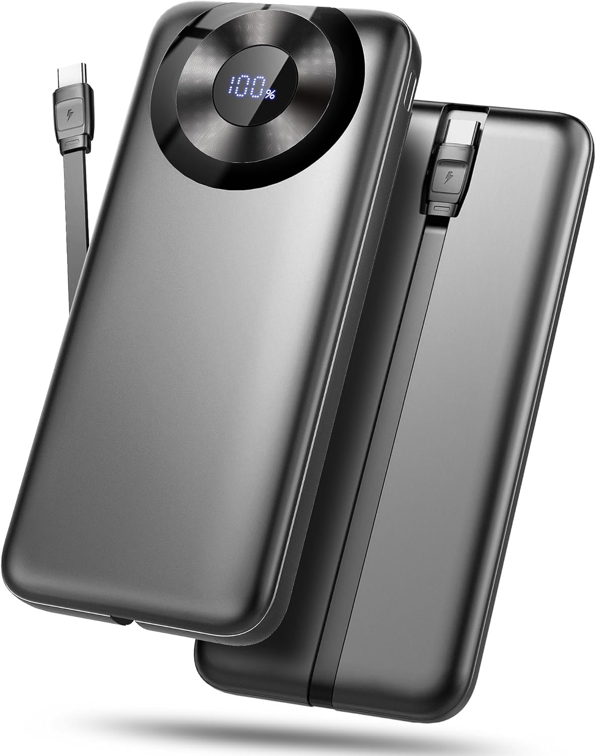 Ventilatore da Tavolo Silenzioso Potente a Batteria Ricaricabile 3 in 1, Ventilatore USB 3 Velocità 360° Regolabile, Mini Ventilatore Portatile Piccolo Ventilatore da Scrivania Casa Ufficio Campeggio