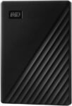 WD 2TB My Passport HDD portatile USB 3.0 con software per gestione di dispositivi, backup e protezione tramite password – funziona con PC, Xbox X, Xbox S, PS4 and PS5 – Nero