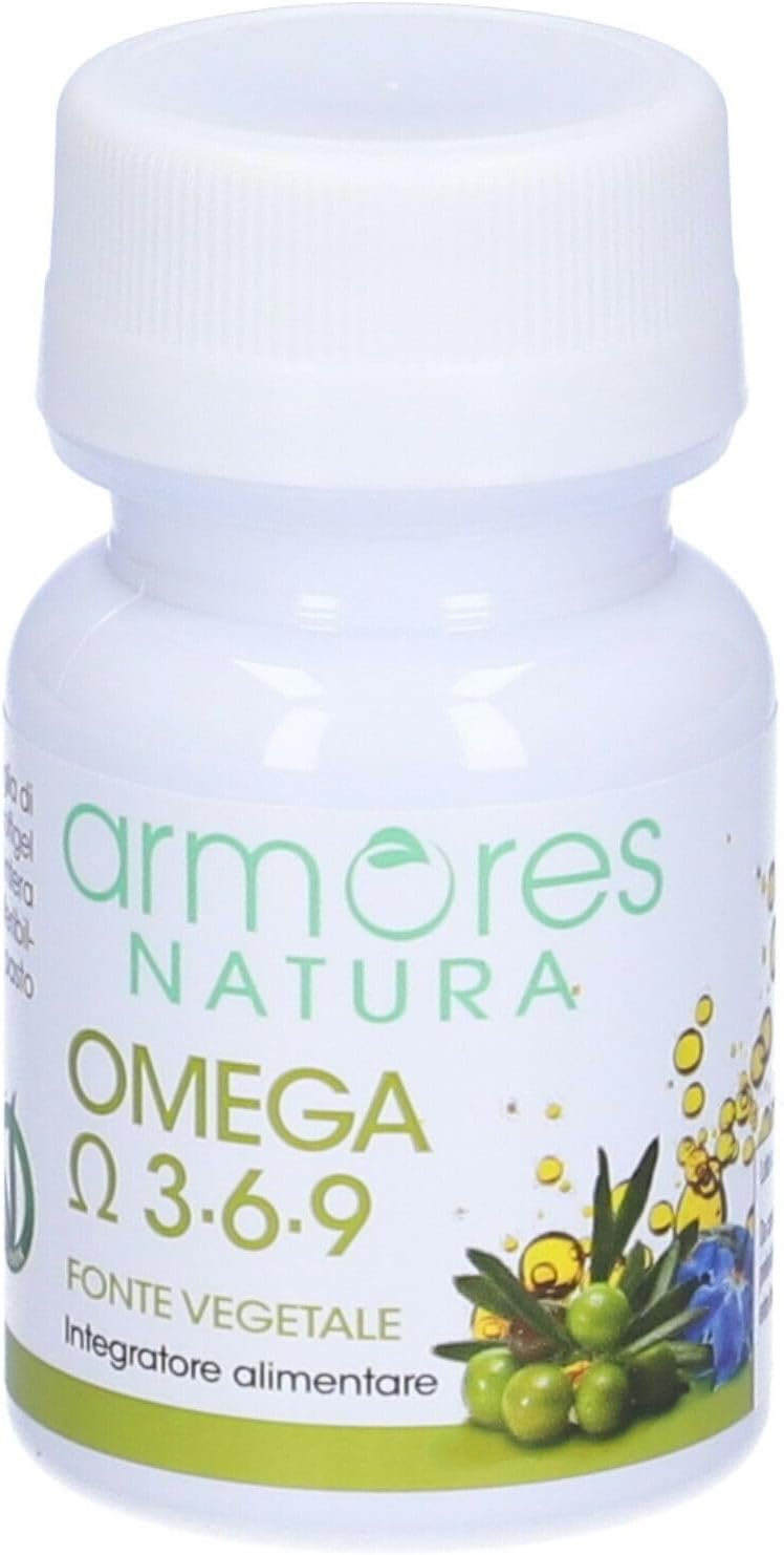 Ezimega Plus, Integratore per il Colestereolo a Base di Omega-3, Policosanoli, Resveratrolo, Acido Folico, Monacolina K, Coenzima Q10, Vitamina B6 e Vitamina B12, 20 Capsule Morbide
