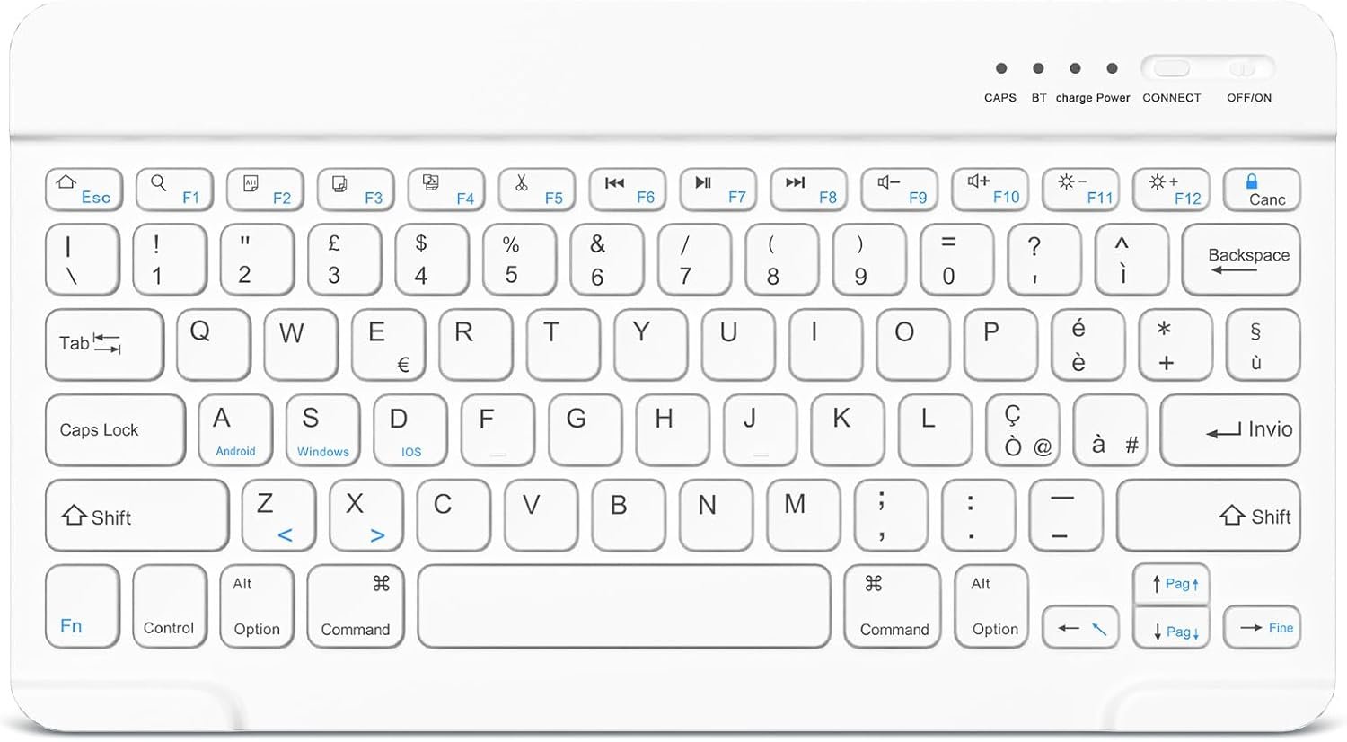 Air Tracker Tags, Smart Tracker Localizzatore Funziona con Apple Dov’è App (solo iOS, NON per Android), Bluetooth Trova Oggetti per Chiavi/Valigie/Portafogli, Batteria Sostituibile, Nero e Bianco