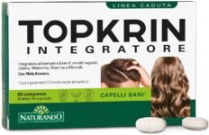 Naturando Topkrin Integratore, Trattamento Anticaduta Dei Capelli – 60 Compresse