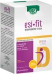 ESI Fit Drena, Integratore Alimentare con Pilosella, Tè Verde, Potassio e Magnesio, Favorisce il Drenaggio dei Liquidi Corporei, Senza Glutine e Vegano, 24 Pocket Drink
