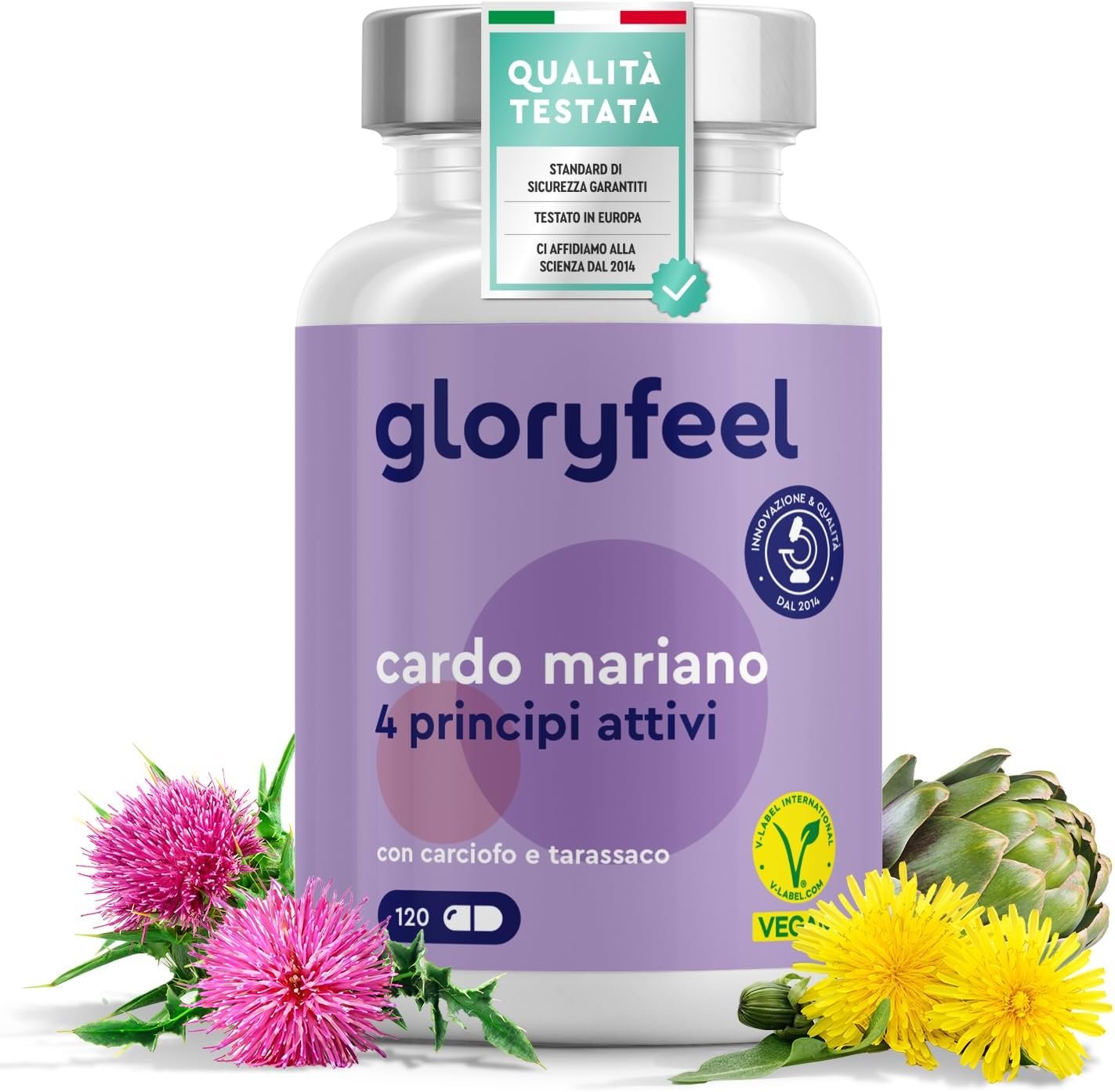 GLUCOMANNANO FORTE 4.200 mg per Dose Giornaliera, 240 CAPSULE, Made in Italy, Arricchito con Cromo, Vitamina B3 e Prebiotici; Fibra Saziante Vegetale, Integratore Ad Alto Dosaggio, Wesalys