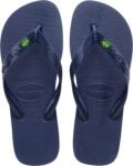 Havaianas – Top Brasil, Infradito Comode, Resistenti e Leggere con Suola Antiscivolo, Bandiera del Brasile sulle Strisce, Unisex Adulto