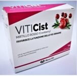 Viticist Mirtillo Rosso Integratore 14 Buste – Favorisce la Funzione delle Vie Urinarie