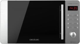 Cecotec Forno a Microonde Proclean 5010 Inox, 20L, Rivestimento Ready2Clean, 700 W, 5 livelli di potenza, Timer 60 min, display a LED, Inox