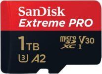 SanDisk 1TB Extreme PRO scheda microSDXC + adattatore SD + RescuePro Deluxe, fino a 200 MB/s, con prestazioni app A2 UHS-I Class 10 U3 V30