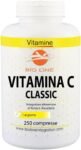 Vitamina C 1000mg (250 Compresse da 1g) Integratore Alimentare di Acido Ascorbico per Difese Immunitarie con Concentrazione di Antiossidanti, Integratori Alimentari