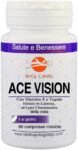 ACE Vision – Integratore alimentare di vitamine A, C ed E con Luteina, Astaxantina e Selenio UTILE PER IL BENESSERE DELLA VISTA, 60 compresse rivestite