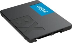 Crucial BX500 240 Gb Ct240Bx500Ssd1 Fino A 540 Mb/S, Ssd Interno, Unità a stato solido 3D Nand, Sata, 2.5 Pollici, Nero