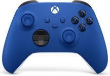 Xbox Controller Wireless – Shock Blue One, Series X|S, Windows 10/11, Android, iOS