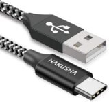 HAKUSHA Cavo USB C, [0.5M] Cavo USB Tipo C Nylon Ricarica Rapida per Android Samsung Galaxy Z Flip, S22+, S21 Ultra, Huawei P50, Mate 40, Xiaomi 12, Google Pixel, OnePlus, Moto, Realme, tavoletta