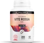 Vite rossa Biologica – 250mg – 200 capsule