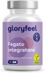 Fegato Integratore, Complesso con 500 mg Estratto di Cardo Mariano, Carciofo, Spirulina e Curcuma, Supporto per il Fegato, Alta Biodisponibilità, Qualità Testata, 120 Capsule