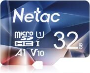 Netac 32Go Scheda Micro SD, Scheda di Memoria A1, U1, C10, V10, FHD, 600X, UHS-I Velocità fino a 90/10 MB/sec(R/W) Micro SD Card per Telefono, Videocamera, Switch, Tablet