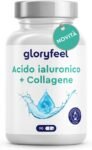 Acido Ialuronico + Collagene, Integratore per Pelle, Unghie e Capelli, Con Biotina, Vitamina C e Zinco, 90 Capsule, Senza Additivi Inutili, Qualità Testata