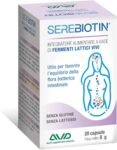 SEREBIOTIN, Integratore Psicobiotico per il Benessere psicofisico, Adatto in Gravidanza, Allattamento, Menopausa, Prodotto in Italia da A.V.D. Reform
