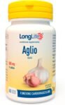 LongLife® Aglio | Estratto vegetale titolato all’1% in alliina | 1000mg dose giornaliera | Funzione cardiovascolare, pressione arteriosa, trigliceridi | 1 mese di trattamento | Senza glutine e vegano