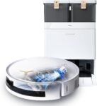 ECOVACS DEEBOT T50 MAX PRO OMNI Robot Aspirapolvere Lavapavimenti, 18.500Pa, ZeroTangle 2.0, Pulizia Profonda Tappeti, Spazzola Laterale Estendibile e Straccio, Lavaggio Automatico Acqua Calda 40-75℃