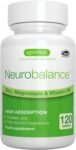 Neurobalance Zmb6 – Integratore di zinco picolinato, magnesio citrato e vitamina B6 per l’equilibrio ormonale e una maggiore energia, 120 compresse