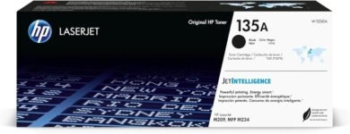 HP 135A Nero, W1350A, Cartuccia Toner Originale da 1100 Pagine, Compatibile con le Stampanti LaserJet M209dw, M234dw, M234sdn, M234sdw, M209dwe, M234dwe, M234sdne e M234sdwe