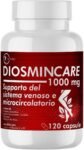 Diosmina Esperidina 1000mg 120Cps per Vene Varicose, Circolazione Gambe Pesanti Gonfie, Microcircolo, Capillari Rotti – Complex ad Alto Dosaggio