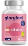 Inositolo Integratore, con Acido Folico Quatrefolic®, Vitamina B6, 2000mg di Inositolo per Dose, Integratore per il Benessere Femminile, 200 Capsule, Senza Additivi