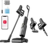 roborock F25 ACE Combo Aspirapolvere Senza Fili e Lavapavimenti 5 in 1, 20.000 Pa, Autopulizia a 90°C, Zero Grovigli, 180° UltraPiatto, Pulizia Bidirezionale, Controllo WiFi, per Parquet e Piastrelle