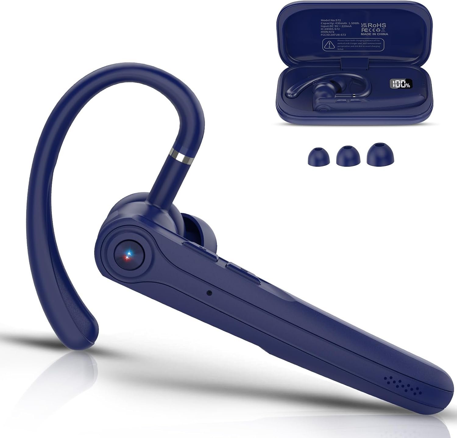 GRIFEMA Supporto PC Portatile, GB1050-1 Laptop Stand Ergonomico con Base Girevole a 360°, Altezza Regolabile e Design Pieghevole, Compatibile con Portatili e Tablet da 11-17″, Argento