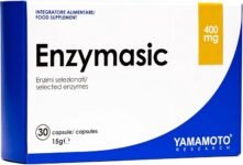 YAMAMOTO RESEARCH Enzymasic 30 Capsule, Integratore Alimentare di Enzimi Digestivi, Favorisce la Digestione e Supporta il Sistema Gastrointestinale