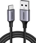 UGREEN Cavo USB C a A Ricarica Rapida 3A in Nylon QC 3.0, Cable Type C Compatibile con iPhone 16/15 Plus Pro Max, Galaxy S25 S24 A54, Pixel 9 8, PS5, ecc.0,5M