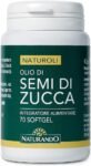 Naturando Olio di Semi di Zucca Integratore per Migliorare la Funzionalità della Prostata – 70 Perle