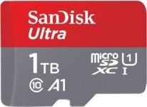 SanDisk Ultra 1TB microSDXC Memory Card + SD Adapter with A1 App Performance Up to 120 MB/s, Class 10, U1