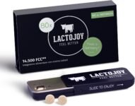 LactoJoy Compresse di Lattasi 14.500 FCC I Contro l’Intolleranza al Lattosio I Aiutano a Digerire Latte e Latticini I Enzimi Digestivi I Integratori Vegani I 1 Confezione – 80 pz.