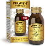 Dr Giorgini VERAVIS-T SUPREMO Grani Corti – 90 g (prodotto a base di Senna, cicoria, frangula e rabarbaro, che favoriscono la regolarità del transito intestinale, utili in caso di stitichezza)