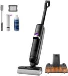 Eureka RapidWash NEW730 Aspirapolvere Lavapavimenti senza Fili Secco/Umido, Inclinazione 170°,Asciugatura Aria Calda 85° in 5 Minuti 21.600pa,Autonomia 40 min,Anti-groviglio 2.0,Serbatoio più Grande