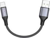 RAVIAD Cavo iPhone Corto, [Certificato MFi] 15CM Caricabatterie iPhone Carica Rapida Nylon Cavo iPhone per iPhone 14/13/12/11/Pro/Pro Max/X/XS/XS Max/XR/8/8 Plus/7/7 Plus/6s/6s Plus/6/6 Plus/5/5c/5s