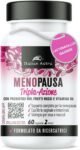 Integratore Menopausa Completo con Probiotici Lactobacillus Gasseri, Lactobacillus Crispatus – Equilibrio Vaginale e Intestinale, Vampate di Calore, Controllo del Peso – 60 Capsule 2 Mesi
