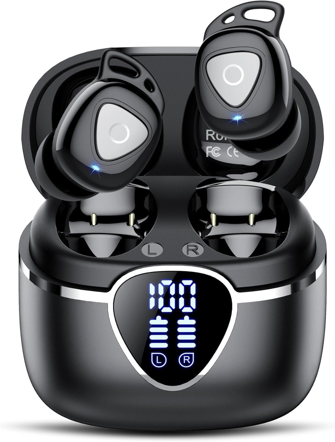 Inateck Custodia Tastiera per iPad 11a/10a Gen, iPad 10a (10,9″)/11a Gen (2025 A16), Air 11″ M3/M2, Air 6/5/4a, Pro 11 4a-1a, Tastiera Ultralight Rimovibile con Touchpad, Blu AceTouch