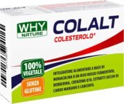 WHY NATURE COLALT – Integratore Alimentare Con Riso Rosso Fermentato – Senza Glutine – 60 Capsule