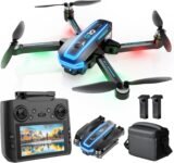 G10 GPS Drone con Telecamera 4K Professionale per Adulti e Bambini (Radiocomando con Schermo) FPV Droni con Motor Brushless, Transmissione 5G, Return Automatico, Quadcopter per Principianti,