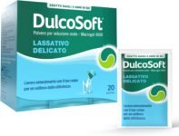 DulcoSoft Lassativo con Macrogol, Rimedi Stitichezza Adulti e Bambini – Senza Glutine, Senza Zucchero – Lassativo Delicato per Irregolarità Intestinale, Stipsi (20 Bustine)