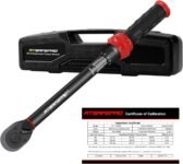 ATsafepro Chiave dinamometrica da 1/2 pollice 20-230 Nm, chiave a doppia direzione regolabile, precisione ± 3% Chiave dinamometrica a 72 denti per la manutenzione dell’automobile