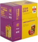 StarGel+ – Integratore Alimentare per Sostenere la Performance di Resistenza – Con Maltodestrine, Fruttosio e Destrosio – Senza Glutine – Box da 30 Bustine, Gusto Arancia Rossa