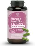 Inositolo Integratore con Moringa Bio | Myo Inositolo, Vitamina B12, B6 e D, Acido Folico | Female Balance PCOS Estrogeni Femminili Regolarità Ciclo | 90 Capsule – RedMoringa