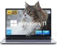 Blackview Acebook 6 Notebook 15,6″ FHD PC Portatile Quad-Core N150 (meglio di N95), 16GB DDR4 + 256GB M.2 SSD, HDMI 4K, Ricarica 100W Tipo-C, Bluetooth, Wi-Fi 5