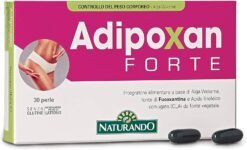Naturando Adipoxan Forte – integratore alimentare Trattamento pancia e fianchi – 30 capsule